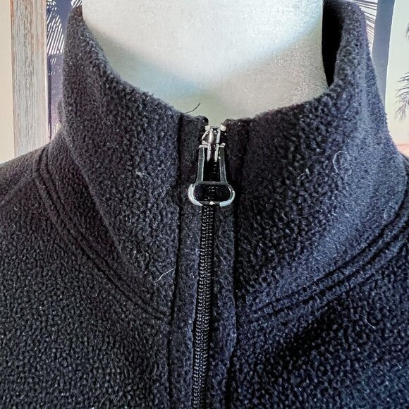 Women's Yoga Fit Long Sleeve Fleece | Full Zip | High Neck | Size Large - Picture 5 of 8